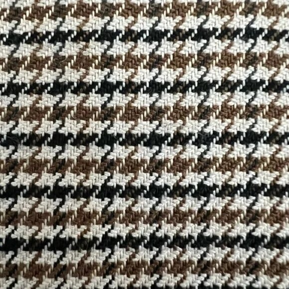 ZARA Tailored Houndstooth Blazer – Brown/Black/White, Size XS (USA 2) - Picture 4 of 9